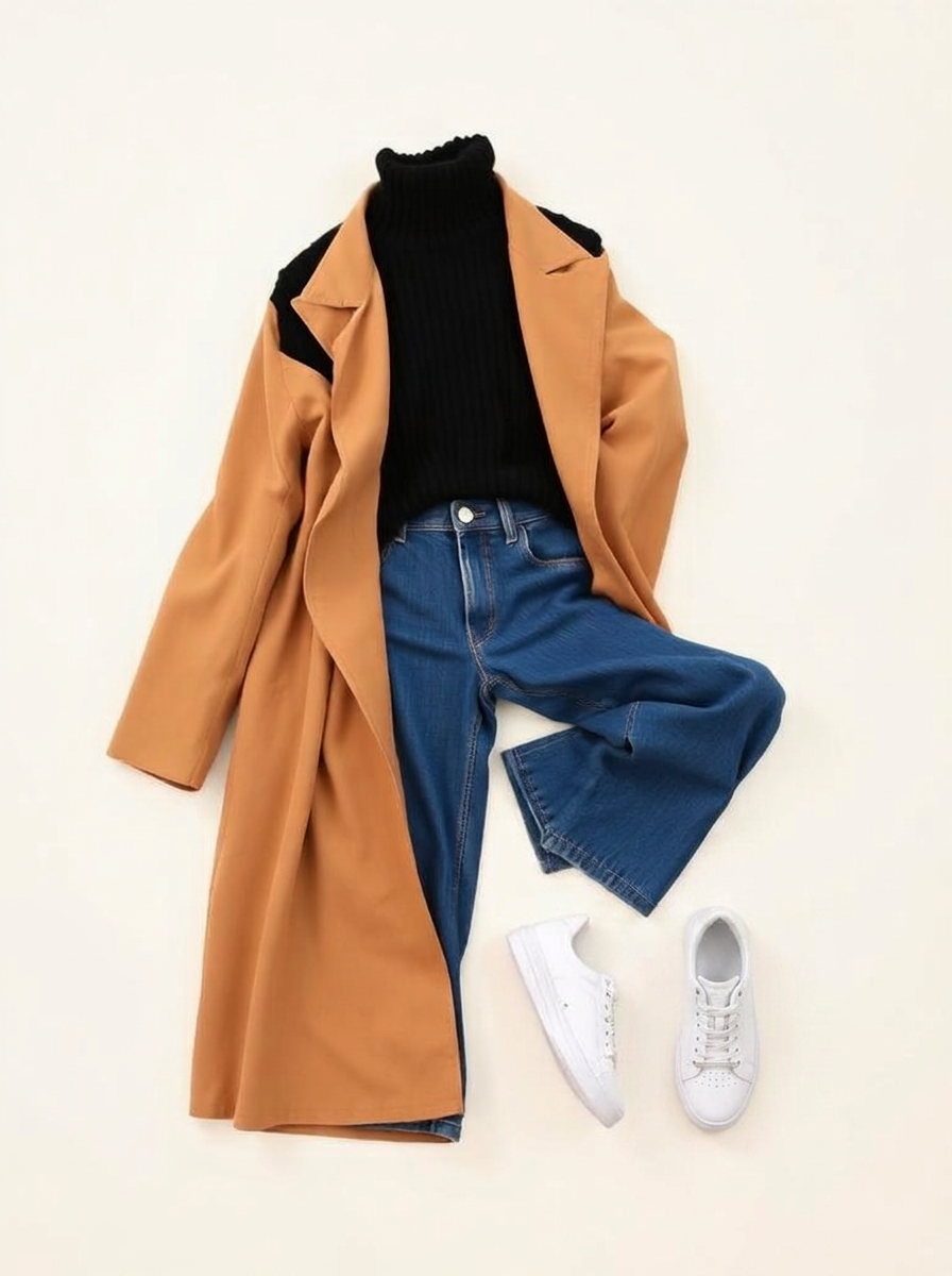 Dag 2: Svart polo & raka jeans